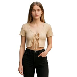 Romwe Crop Top 